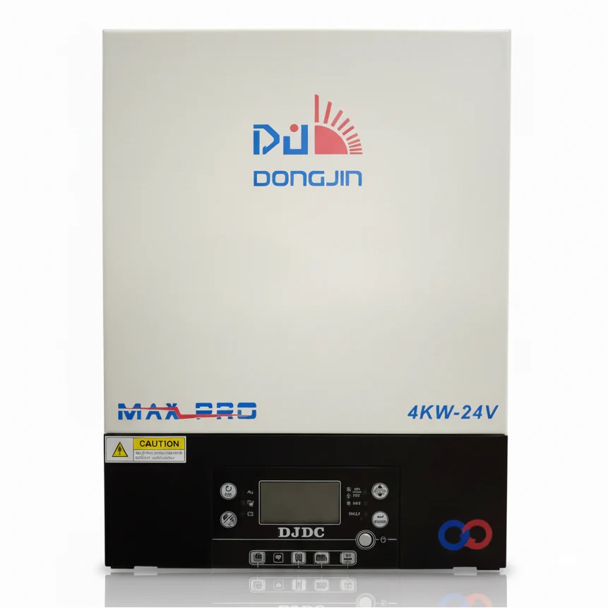 djdc4kwinvertersolar DJDC 4KW MAX PRO Hybrid Solar Inverter with PV5000 | Dual Output | IP21 - Image 1