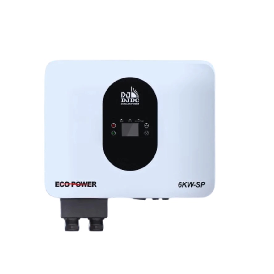 djdc_eco_power_6kw DJDC 6KW ECO Power Hybrid Solar Inverter with PV9000 | Single Phase | IP66 - Image 1