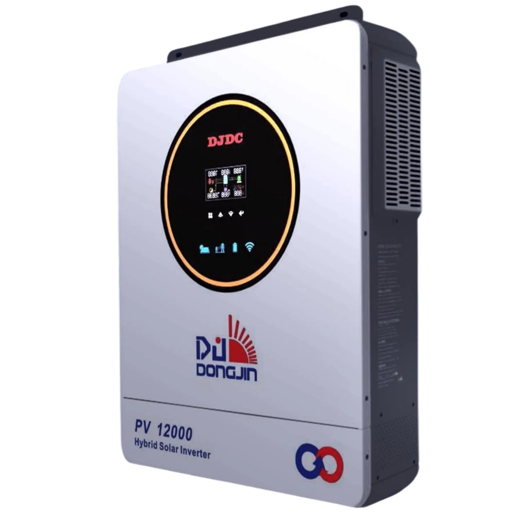 dongjinpv12000_1 DJDC 10.2KW Dongjin Hybrid Solar Inverter with PV12000 | Dual Output | IP21 - Image 1